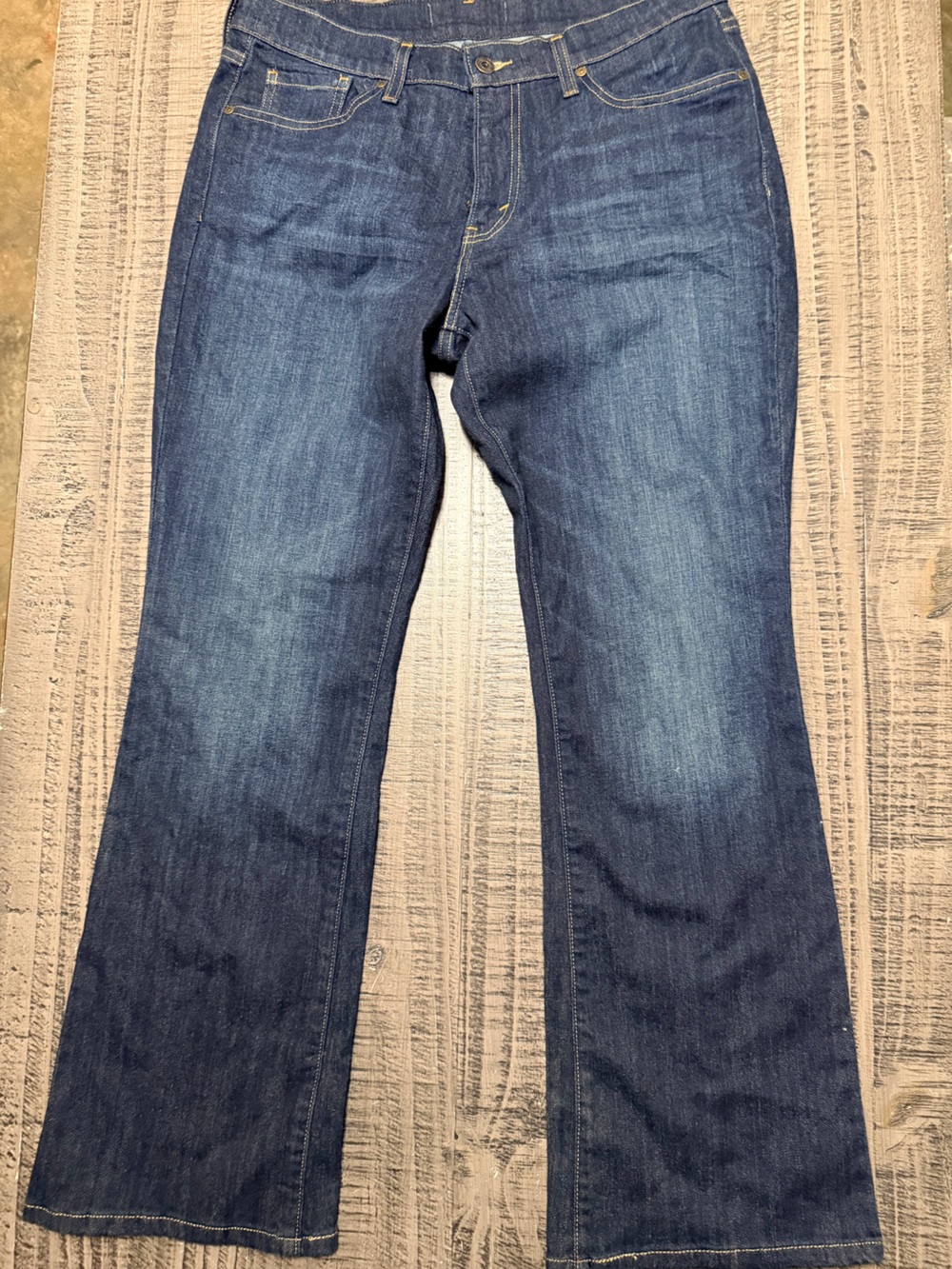Levi's Women’s Dark Blue Boot Cut Jeans